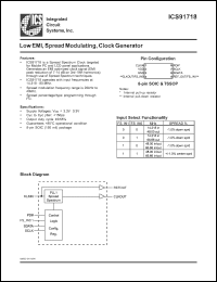 Click here to download ICS91718 Datasheet