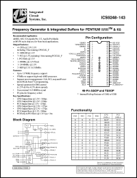 Click here to download ICS9248yG-143-T Datasheet