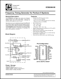 Click here to download ICS9248yG-50-T Datasheet