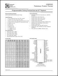 Click here to download ICS952703 Datasheet