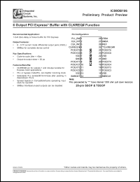 Click here to download ICS9DB106YGLF-T Datasheet