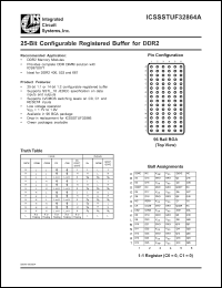 Click here to download ICSSSTUF32864A Datasheet