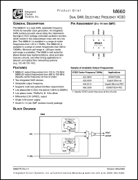 Click here to download M660 Datasheet