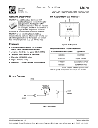 Click here to download M670 Datasheet