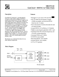 Click here to download MK1573-02 Datasheet