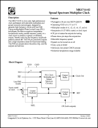 Click here to download MK1714-02 Datasheet