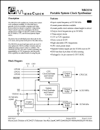 Click here to download MK3234 Datasheet