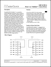 Click here to download MK74CB214 Datasheet