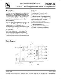 Click here to download ICS348R-22LF Datasheet