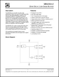 Click here to download MK2304S-2I Datasheet