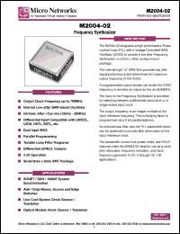 Click here to download M2004-02-644.5313 Datasheet