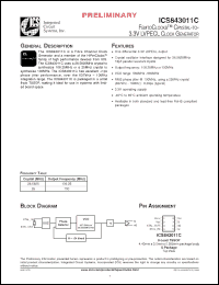 Click here to download ICS843011C Datasheet