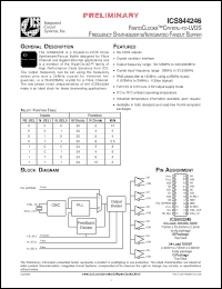 Click here to download ICS844246AGT Datasheet