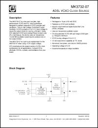 Click here to download MK3732-07STR Datasheet