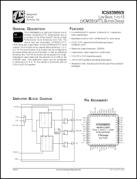 Click here to download ICS839893AYI Datasheet