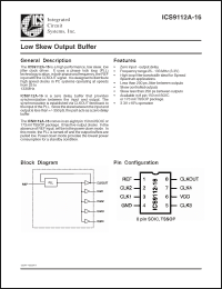 Click here to download ICS9112AG-16LF-T Datasheet