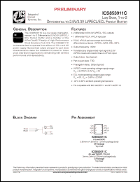 Click here to download ICS853011CGT Datasheet
