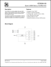 Click here to download ICS556G-03IT Datasheet
