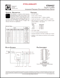 Click here to download ICS84427CMT Datasheet