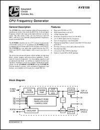 Click here to download ICS9108-11CS14 Datasheet