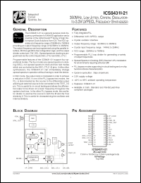 Click here to download ICS8431AMI-21T Datasheet