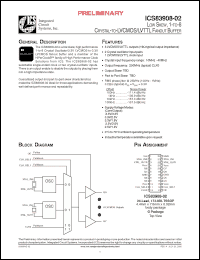 Click here to download ICS83908AG-02T Datasheet