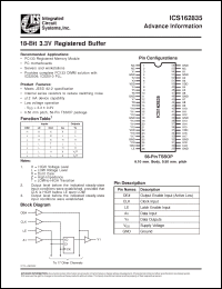 Click here to download ICS162835AG-T Datasheet
