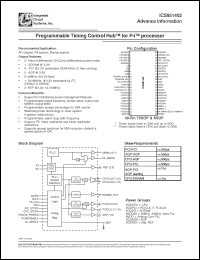 Click here to download ICS951402YGLF-T Datasheet