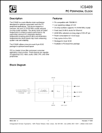 Click here to download ICS409MT Datasheet