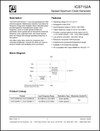 Click here to download ICS7152AMI-02T Datasheet