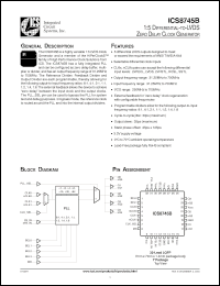 Click here to download ICS8745B Datasheet