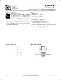 Click here to download ICS8304AM-01 Datasheet