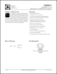 Click here to download ICS85411AM Datasheet
