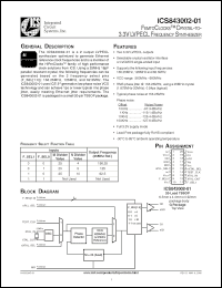 Click here to download ICS843002AG-01LFT Datasheet