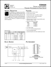 Click here to download ICS84325EMLNT Datasheet