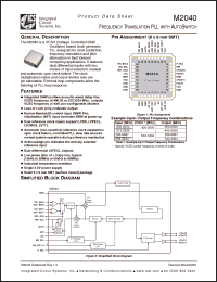 Click here to download M2040-01I400.0000 Datasheet