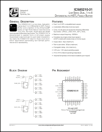 Click here to download ICS85210AY-31 Datasheet