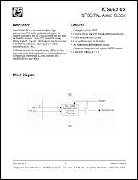 Click here to download ICS662M-02TR Datasheet