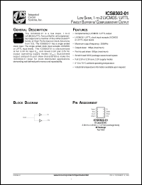 Click here to download ICS8302AM-01 Datasheet