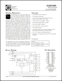 Click here to download ICS874005 Datasheet