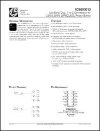 Click here to download ICS853013AMT Datasheet