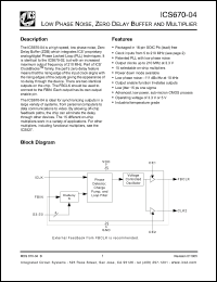 Click here to download ICS670M-04IT Datasheet