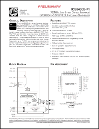 Click here to download ICS8430BY-71 Datasheet