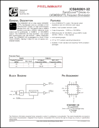 Click here to download ICS840001CK-32T Datasheet