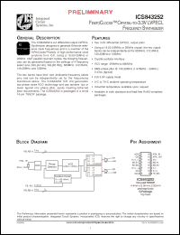 Click here to download ICS843252AG Datasheet