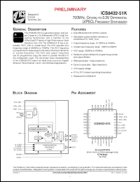 Click here to download ICS8432BK-51 Datasheet