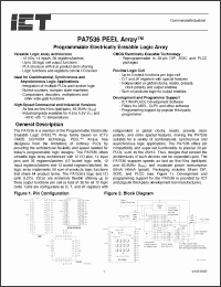 Click here to download PA7536T-15 Datasheet
