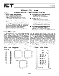 Click here to download PA7140F-20 Datasheet