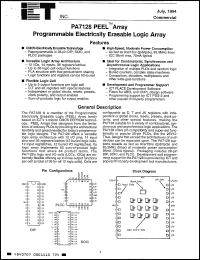 Click here to download PA7128S15 Datasheet