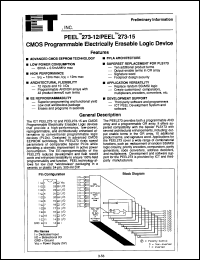 Click here to download PEEL273P35 Datasheet